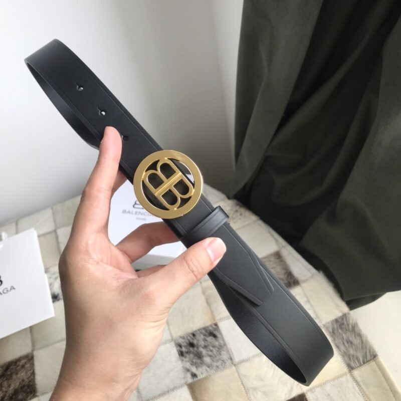 Balenciaga Women’s Double-sided Belt Black