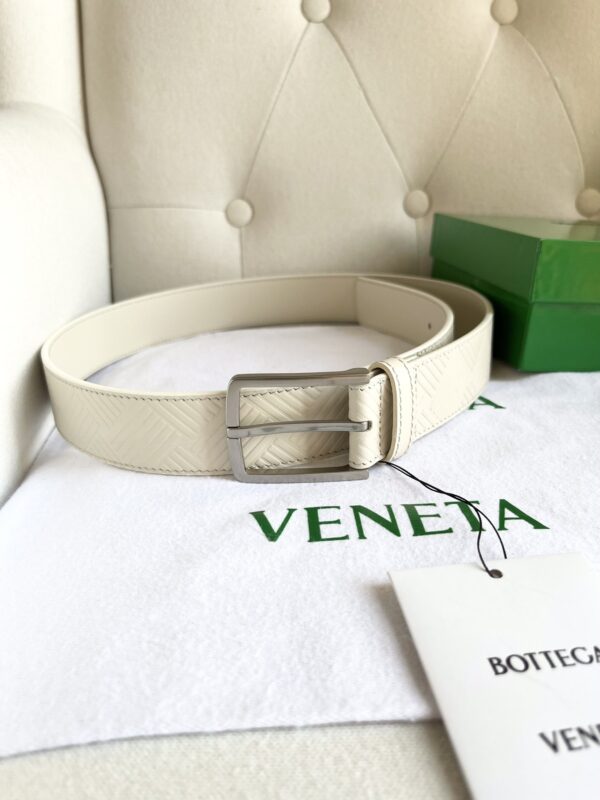 BV Men’s Belt Plaster White