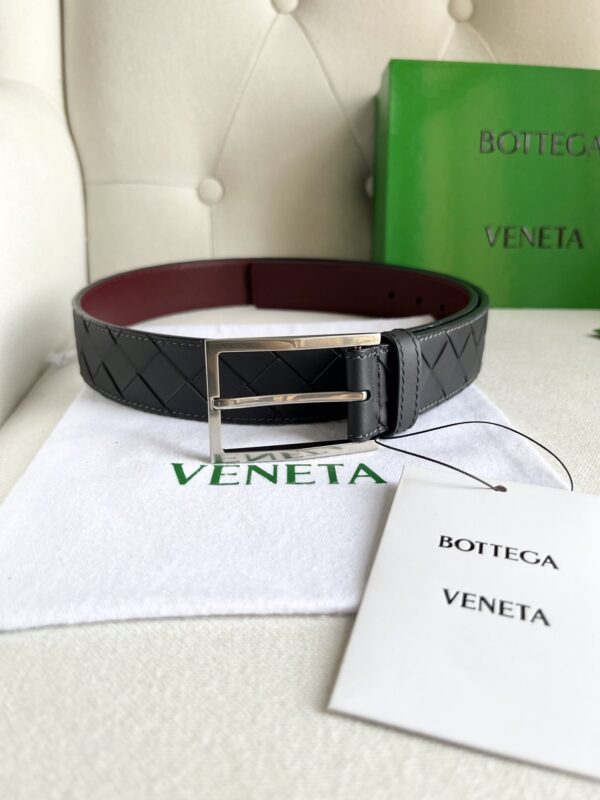 BV Men’s Double-sided Belt Midnight Blue / Bordeaux Red