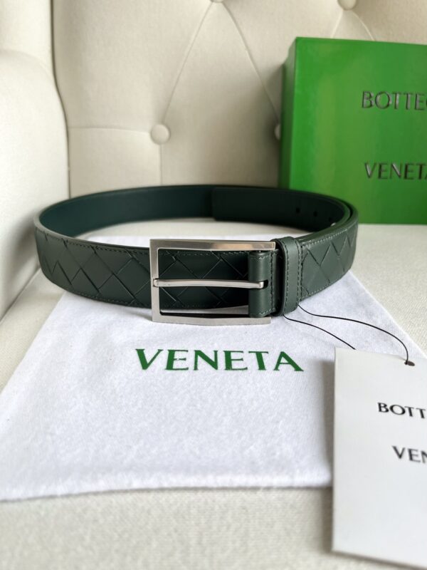 BV Men’s Double-sided Belt Cypress Green