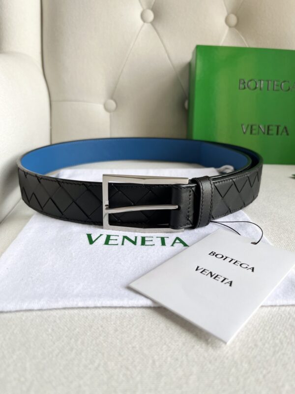 BV Men’s Double-sided Belt Black/Blue