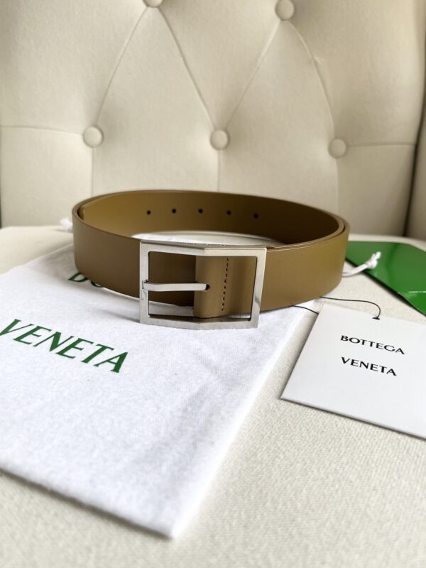 BV Men’s Double-sided Belt Amber Yellow