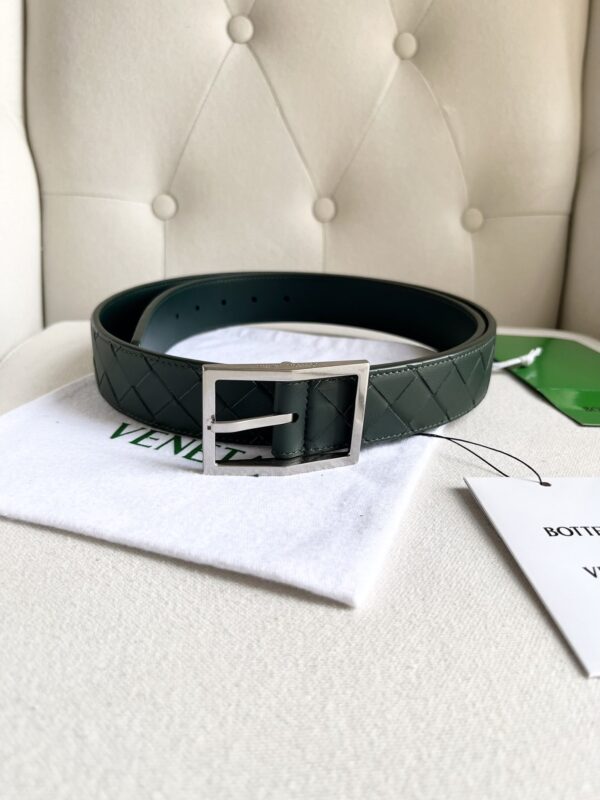 BV Men’s Double-sided Belt Pine Cypress Green
