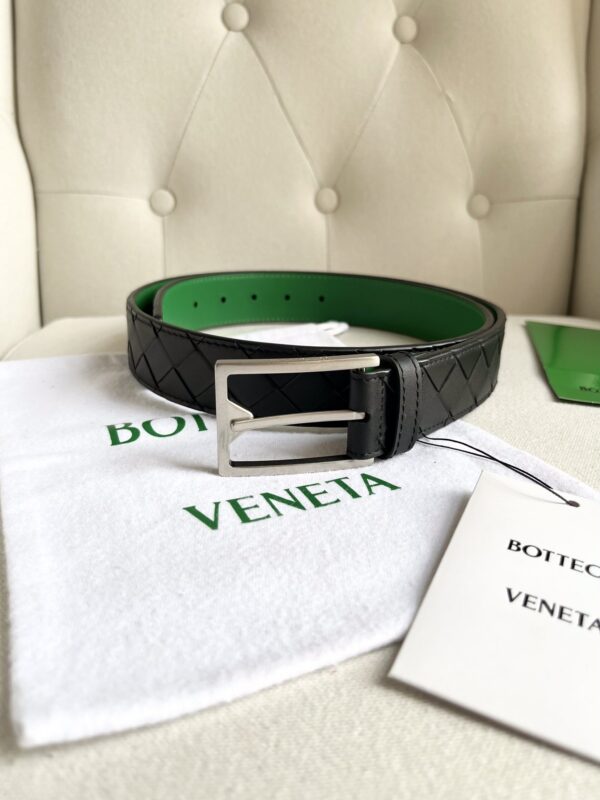 BV Men’s Grid Belt Black/Green