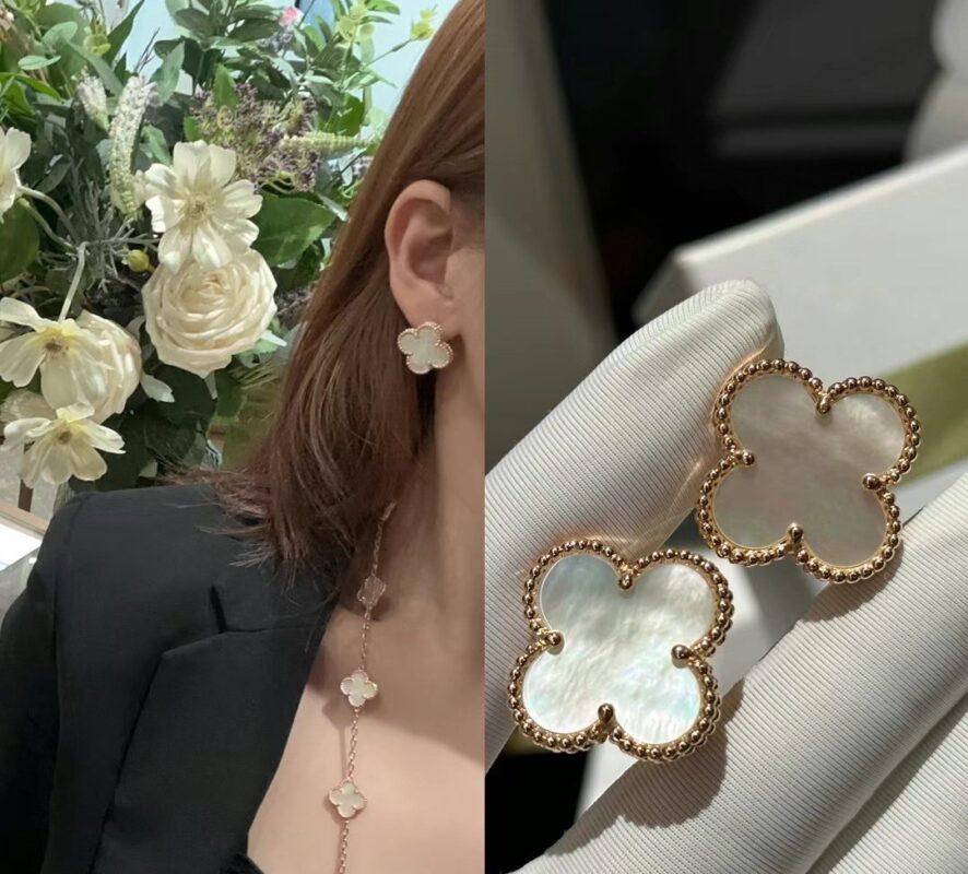 VCA 18k Gold Earrings