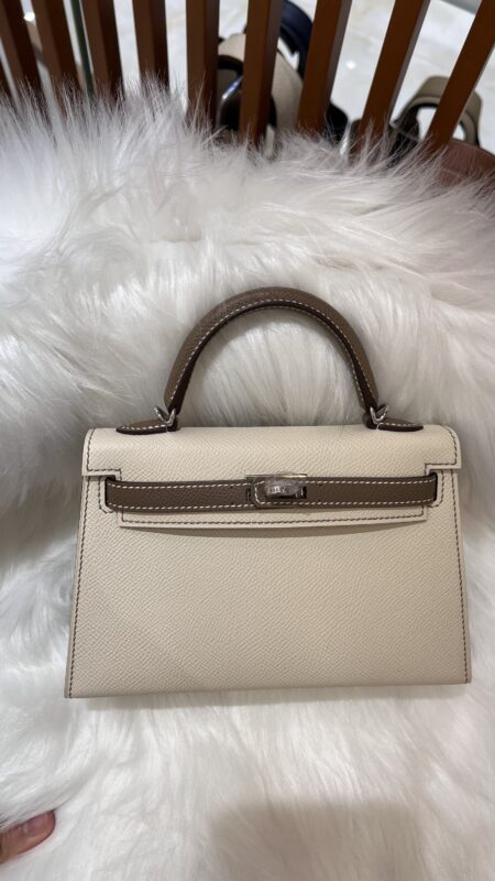 Mini Kelly Nata and Etoupe