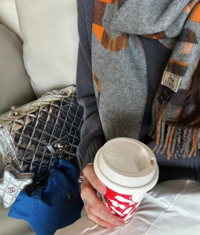 Chanel 24C Star Backpack Silver