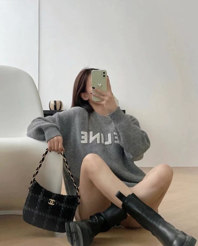 Chanel 22k Plaid Patterns Bag