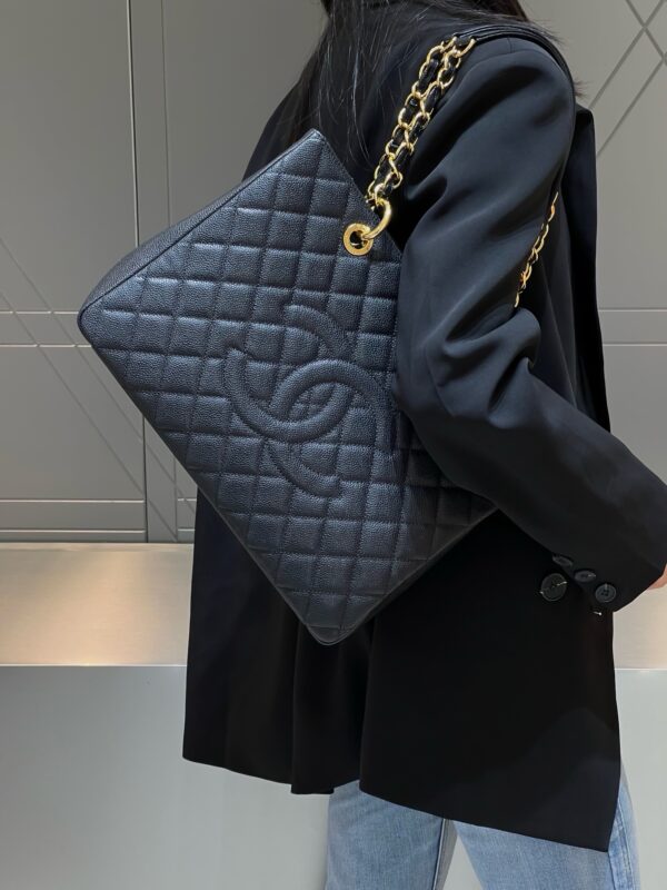 Chanel Grand Shopping Black Tote