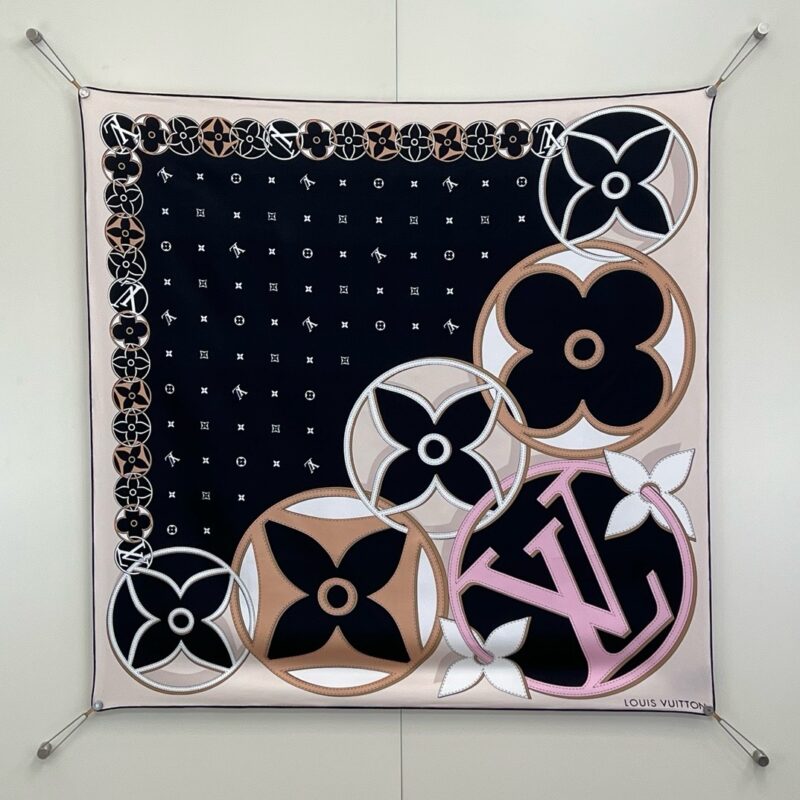 LV Duality Scarf 90x90cm 100% Silk