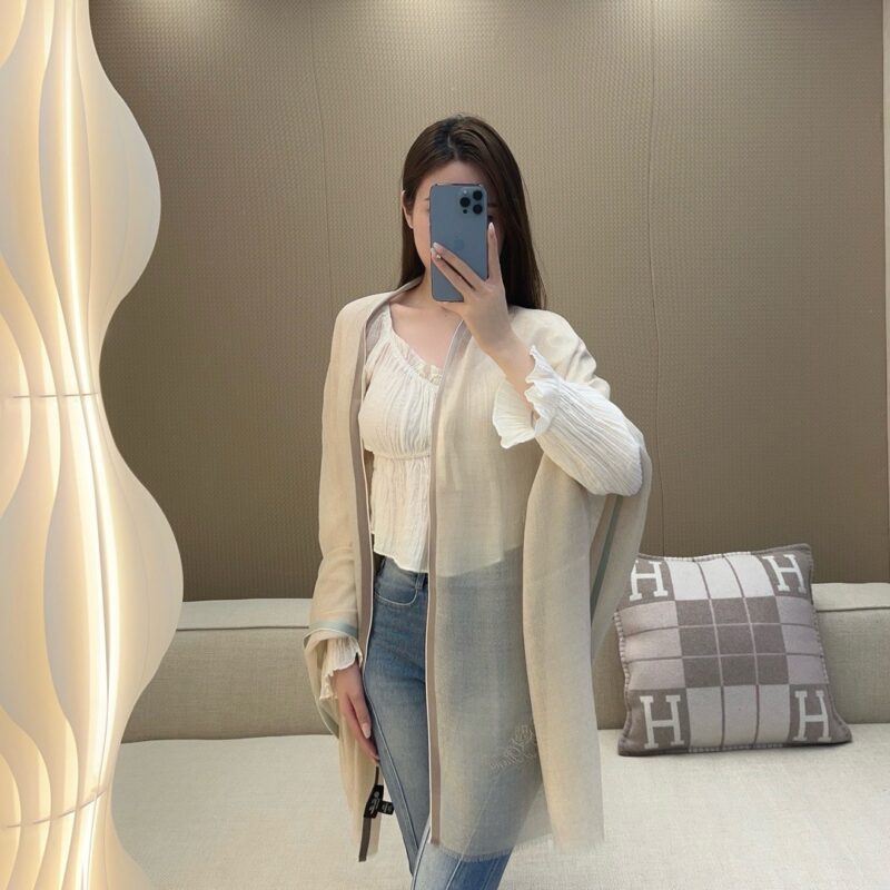 Loro Piana Scarf 190x90cm 100% Cashmere