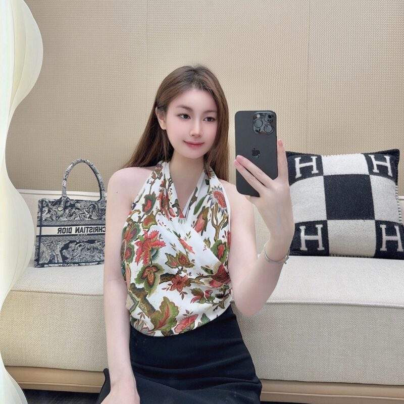 Dior Tree of Life Scarf 90x90cm 100% Silk