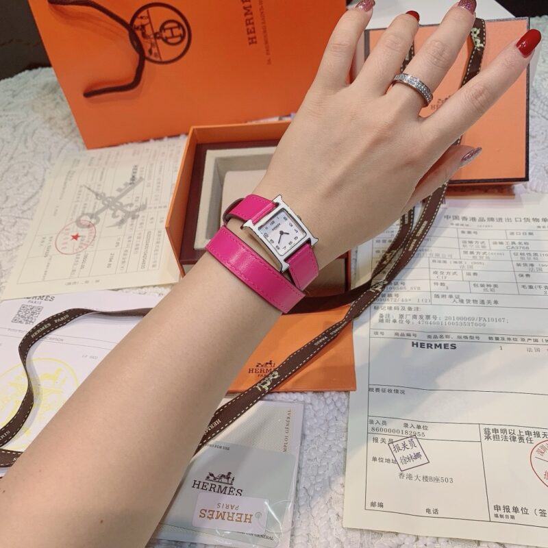 Hermès Heure H series Enamel Bezel