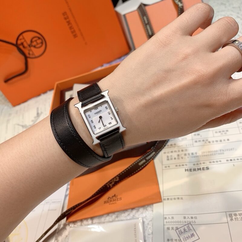 Hermès Heure H series Enamel Bezel