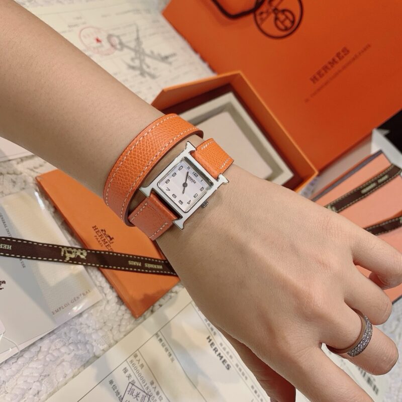 Hermès Heure H series Enamel Bezel
