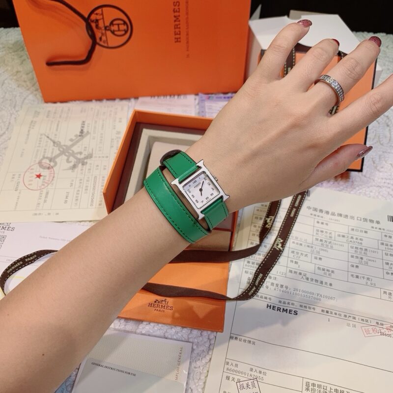 Hermès Heure H series Enamel Bezel