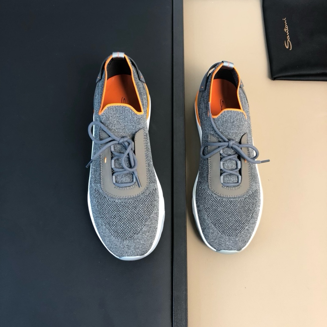 img_5190 Santoni Casual Sports Sneakers 2024 - Image 1