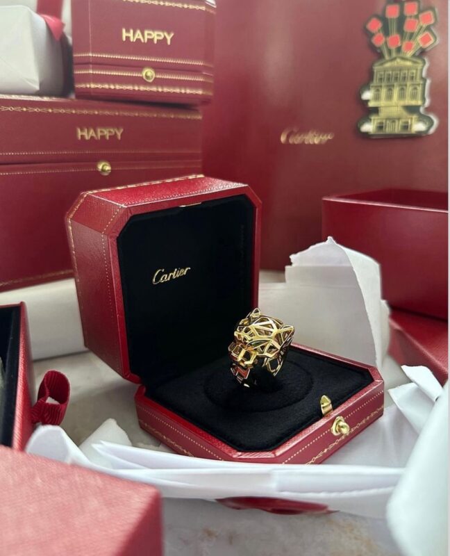 18k Gold Panthère de Cartier Rings