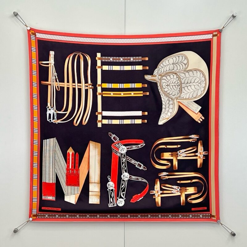 Hermès Equestrian Key 90х90cm 100% Silk