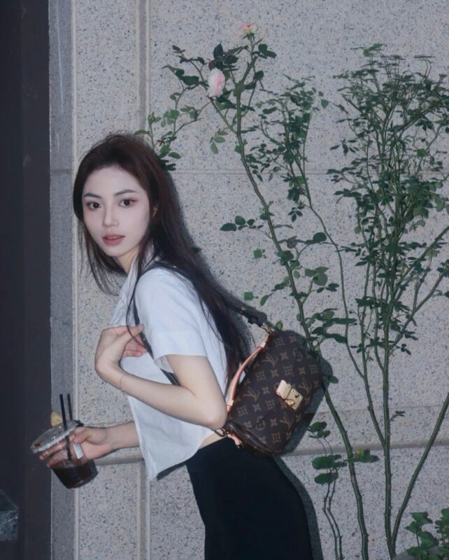 LV Pochette Felicia Chain Bag