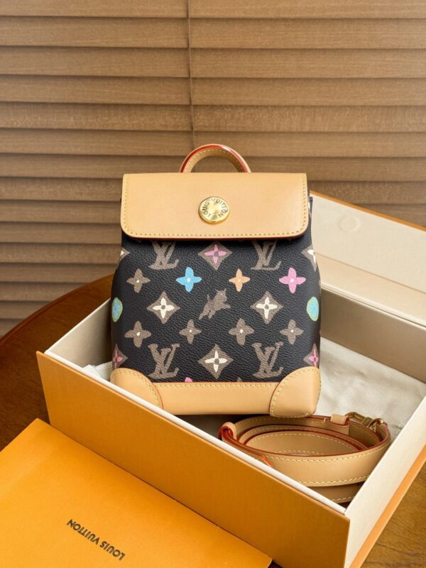 LV Nano Steamer Monogram Bag