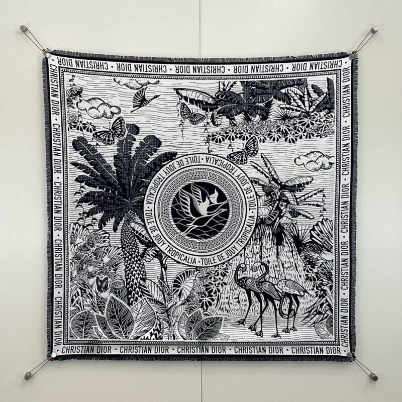 Dior Tropical Style 90x90cm 100% Silk