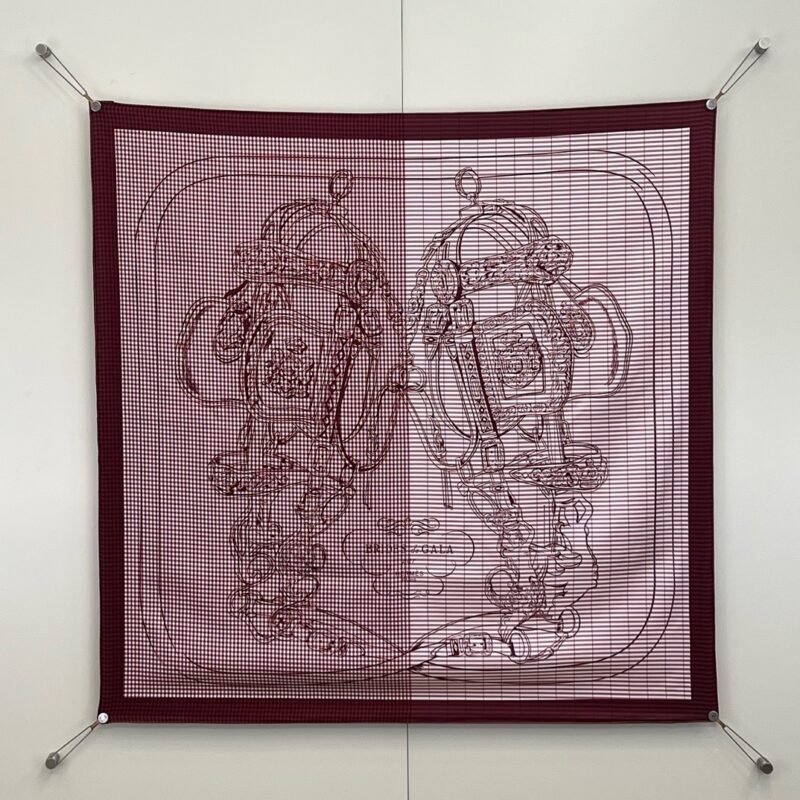 Hermès Love Horse Scarf 90x90cm 100% Silk
