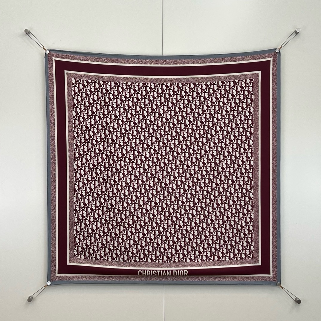 img_9489 Dior Double-sided Scarf - Image 1