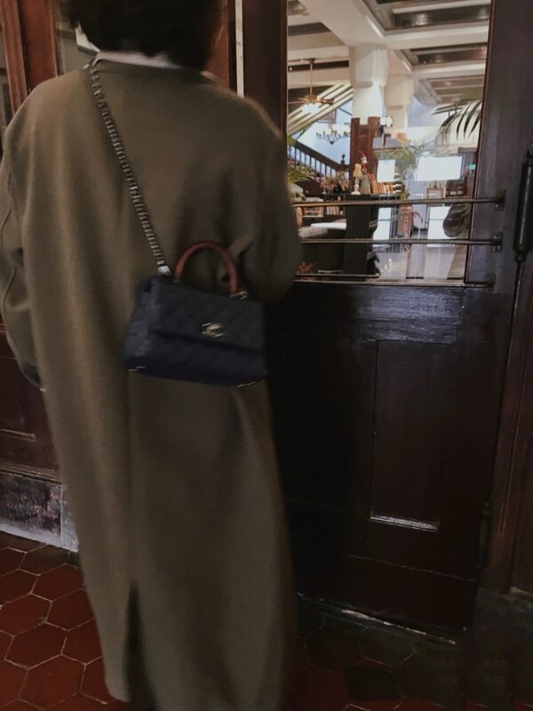 Chanel Mini Coco Handle Black 19cm