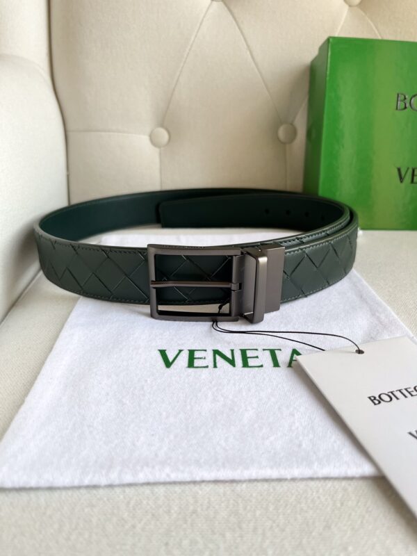 BV Men’s Double-sided Belt Cypress Green