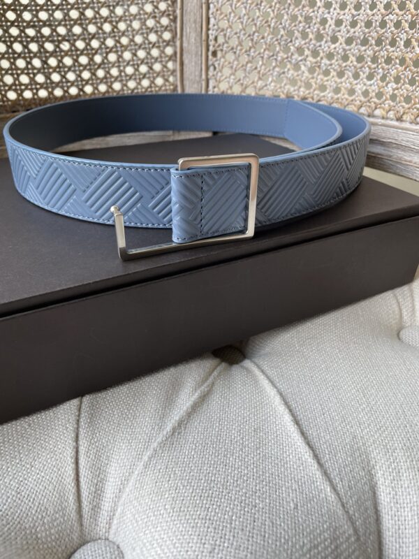BV Men’s Double-sided Belt Demin Blue