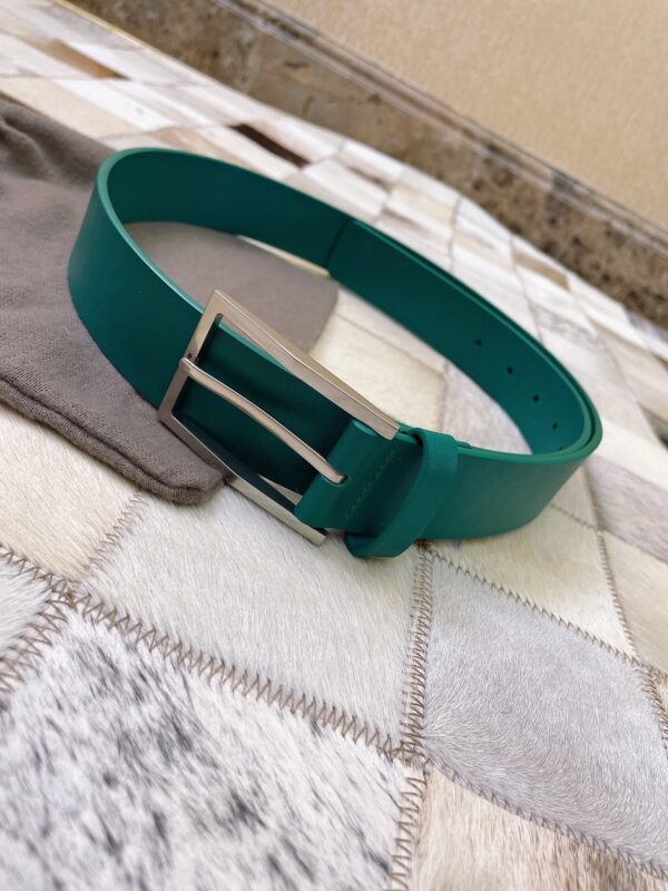 BV Men’s belt Double-sided Green