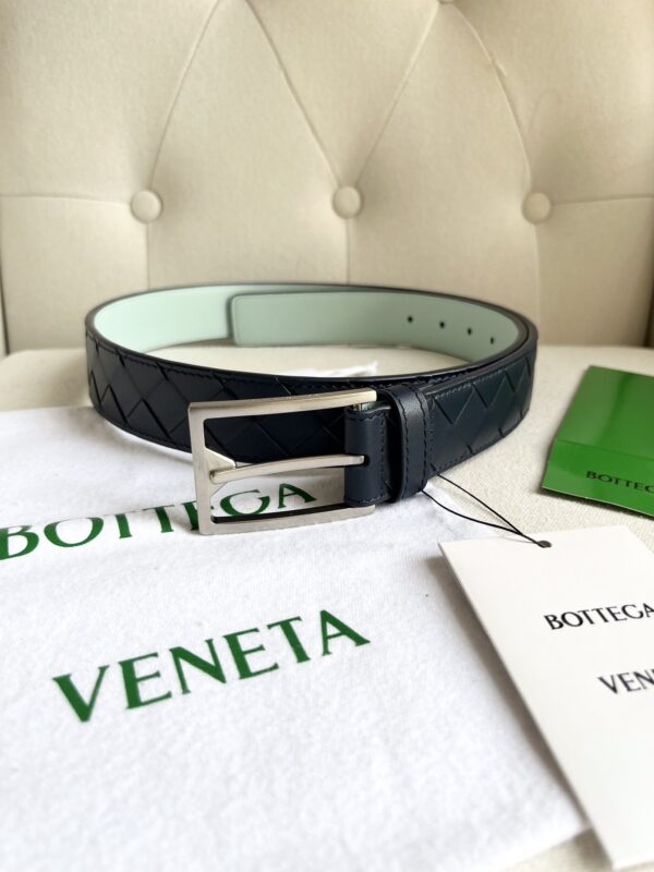 BV Men’s Grid Belt Royal Blue/Sky Blue