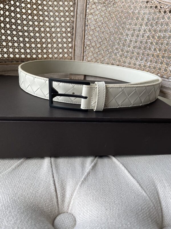BV Men’s Double-sided Belt White