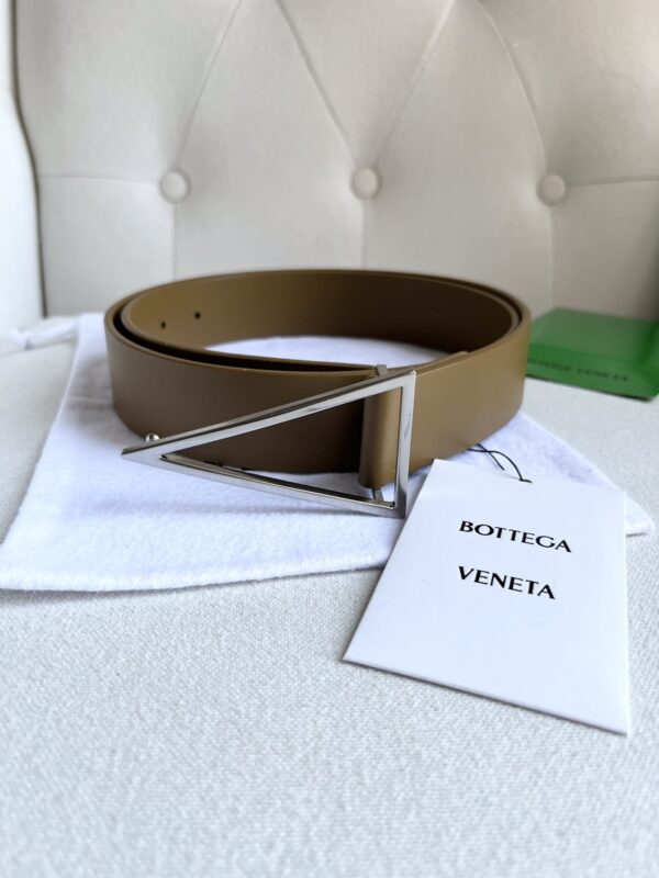 BV Men’s Double-sided Belt Amber Yellow yellow