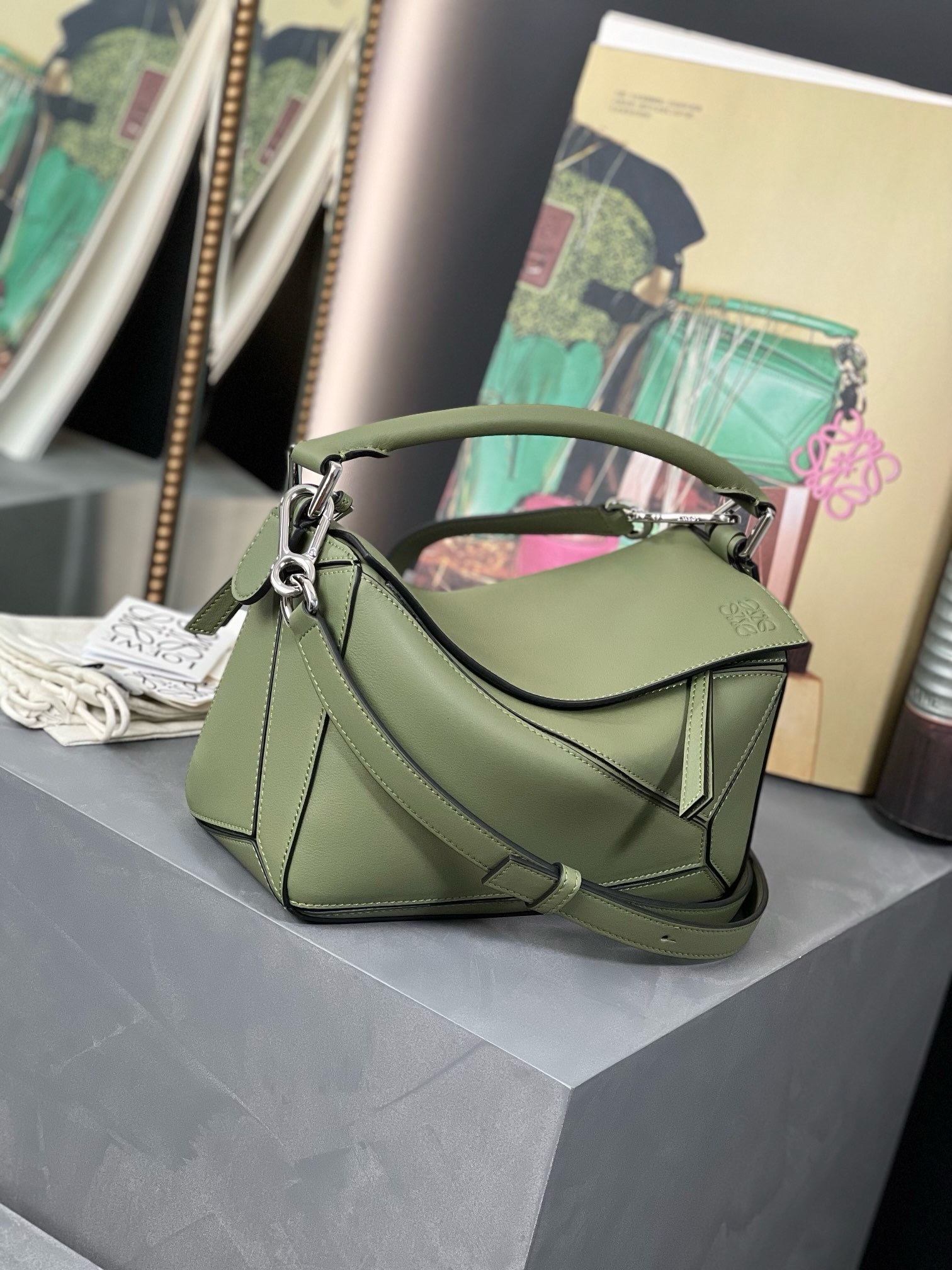 Loewe Small Puzzle Handbag - Image 3
