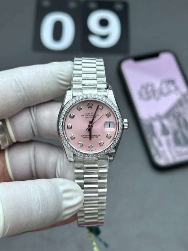 Rolex Datejust Pink Journal 31mm