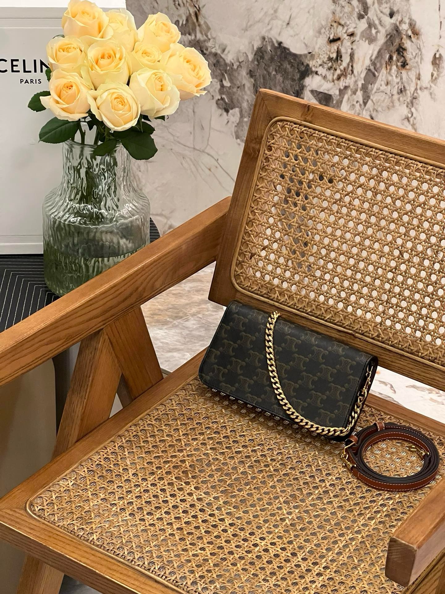 Celine Triomphe Clutch - Image 2