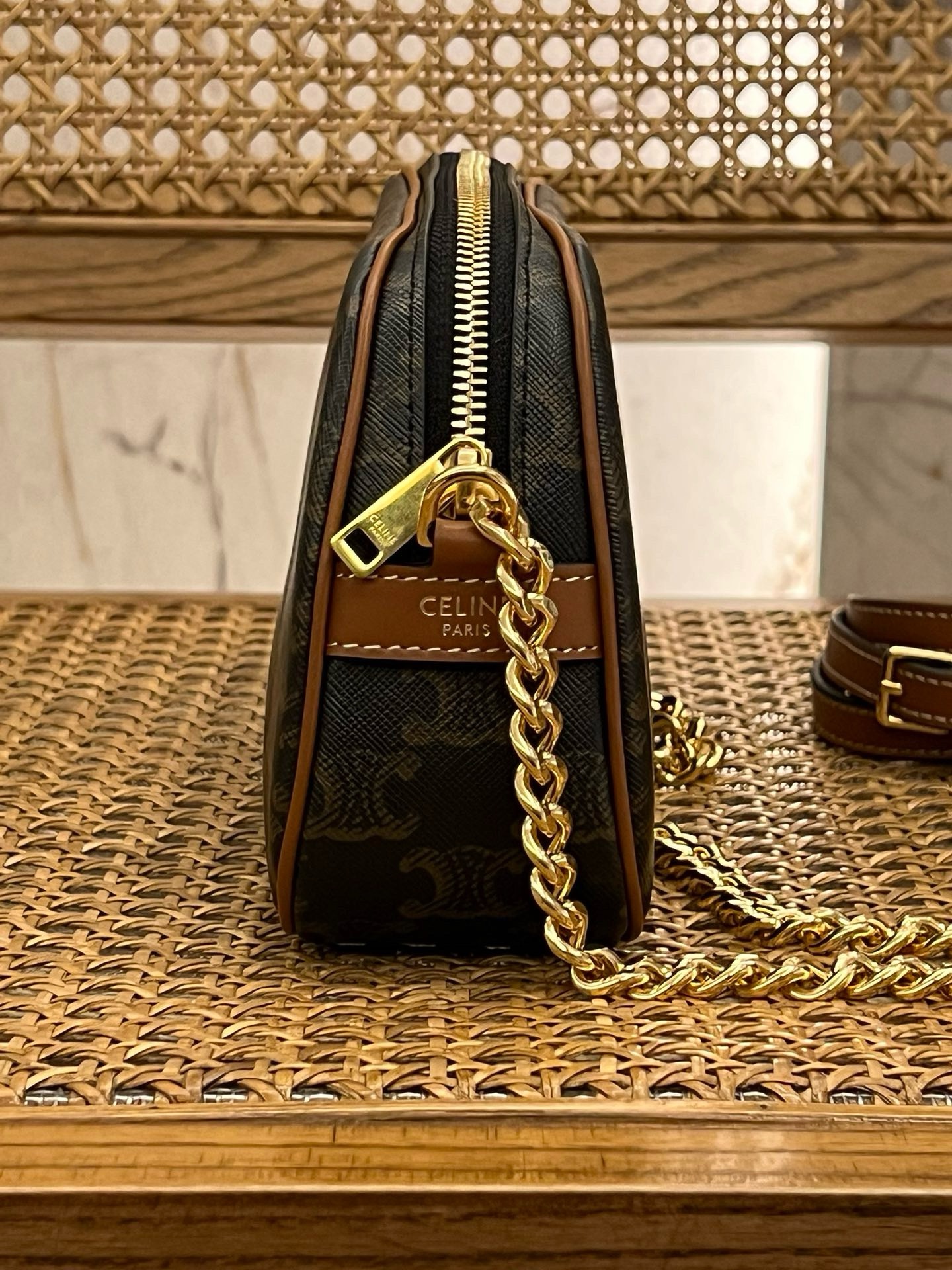 Celine Multi Logo Handbag - Image 3