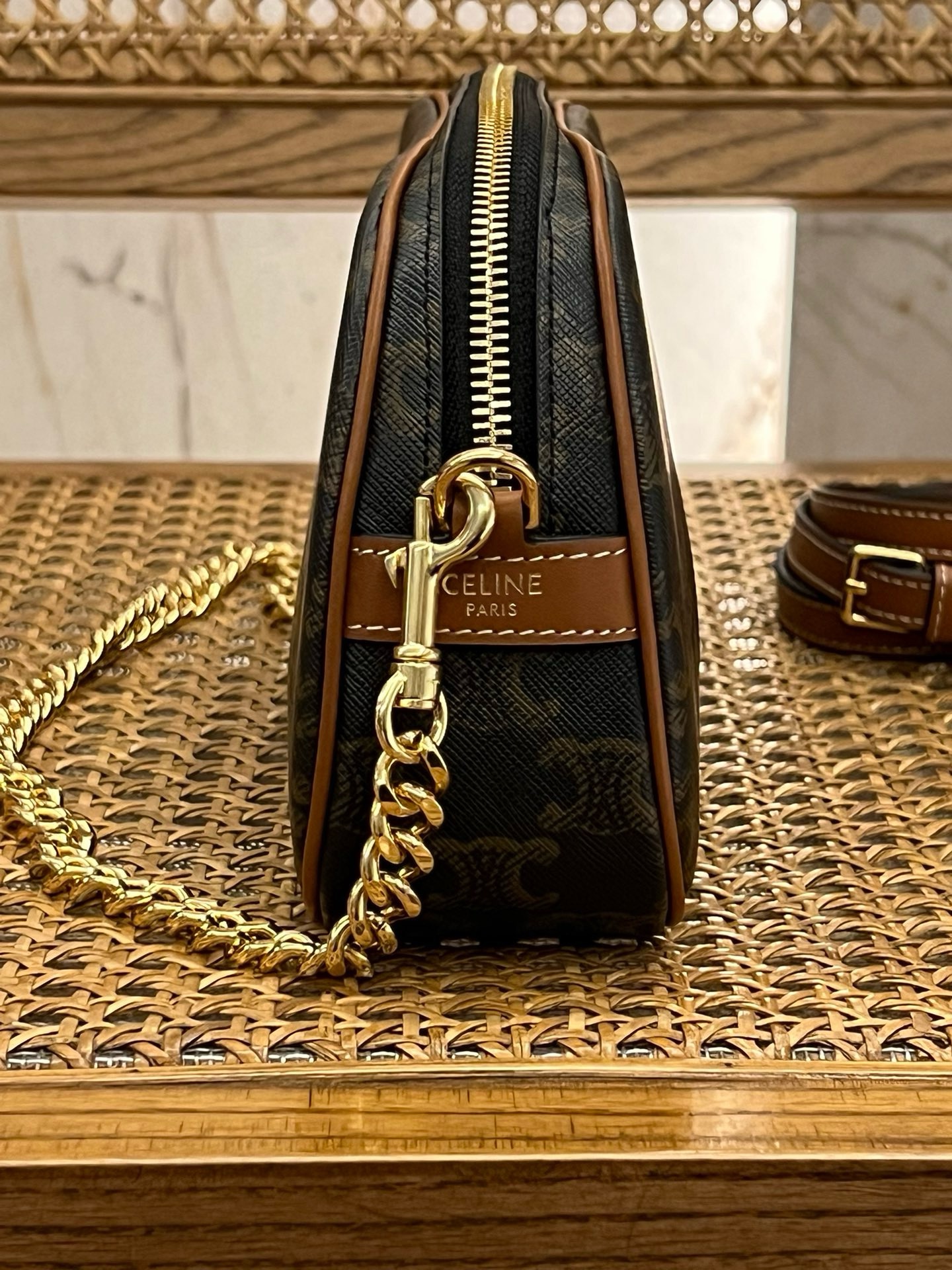 Celine Multi Logo Handbag - Image 5