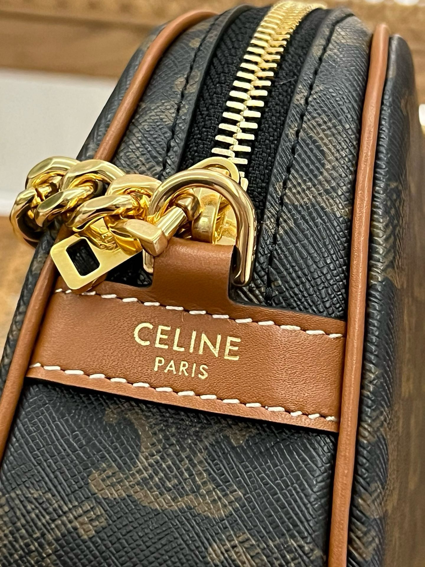 Celine Multi Logo Handbag - Image 6