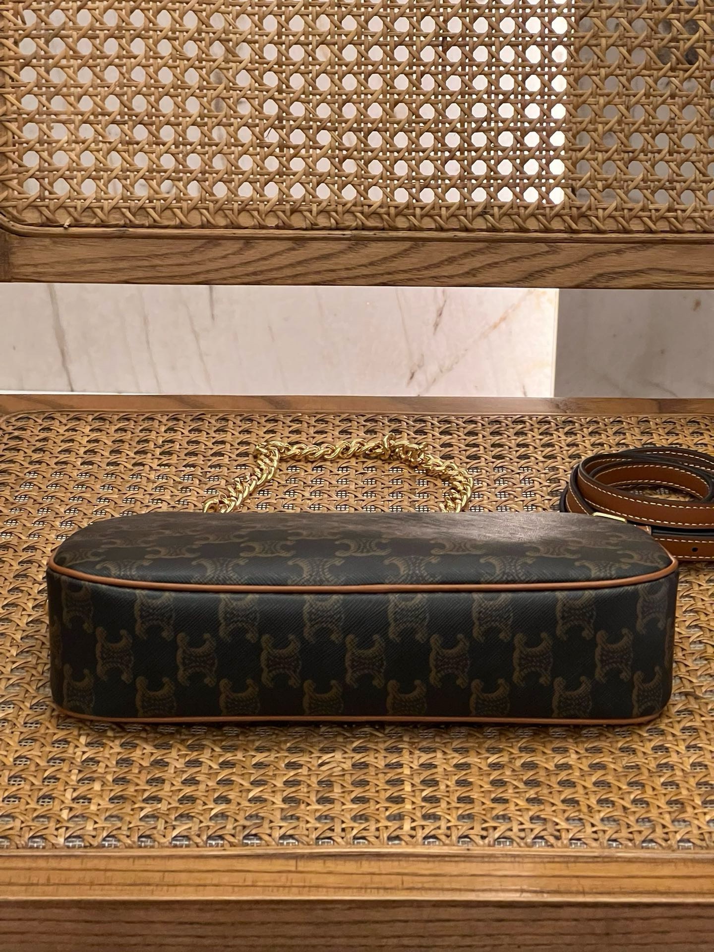 Celine Multi Logo Handbag - Image 7