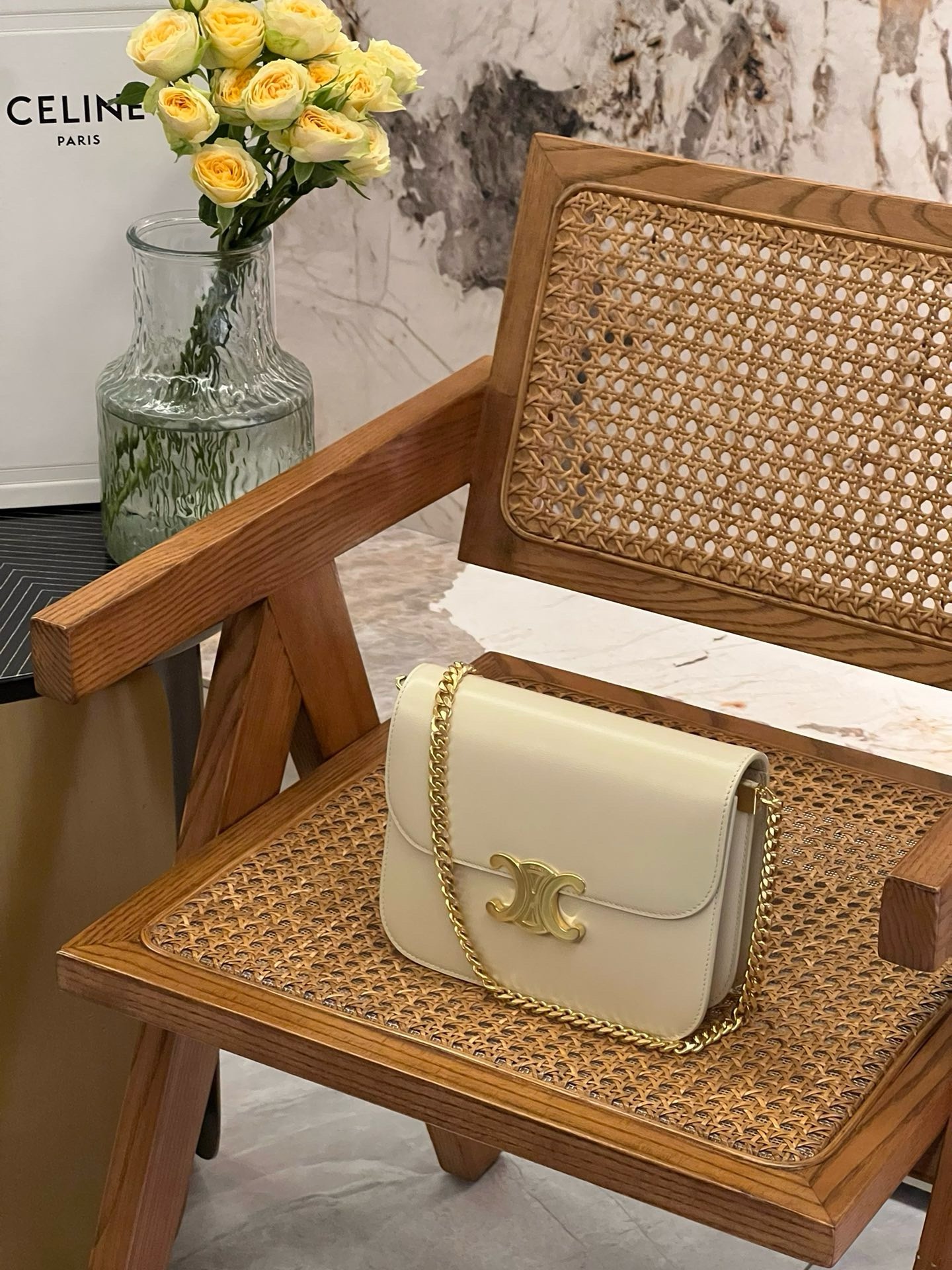 Celine College Triomphe Bag