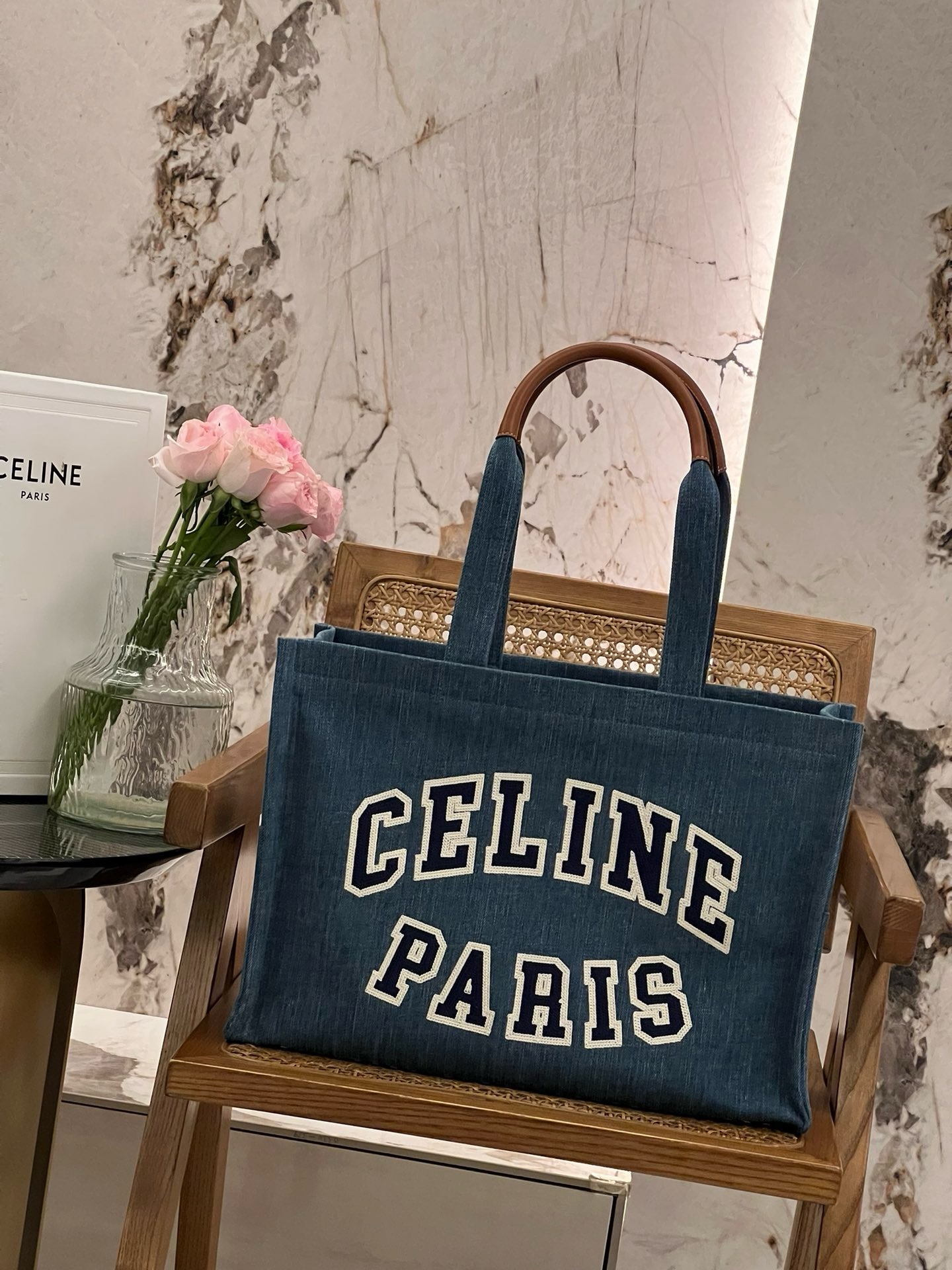 Celine Suede Tote