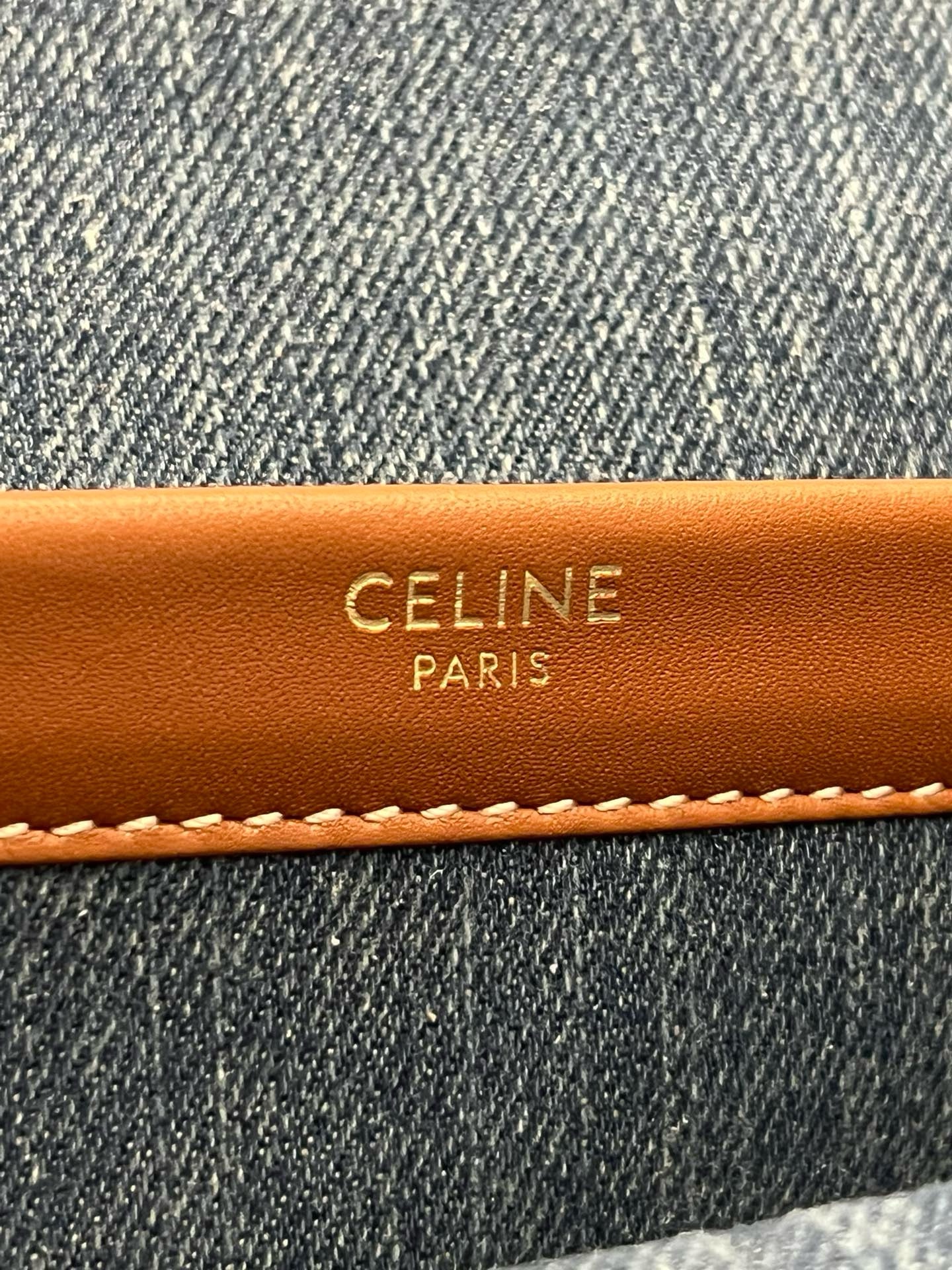 Celine Suede Tote - Image 9