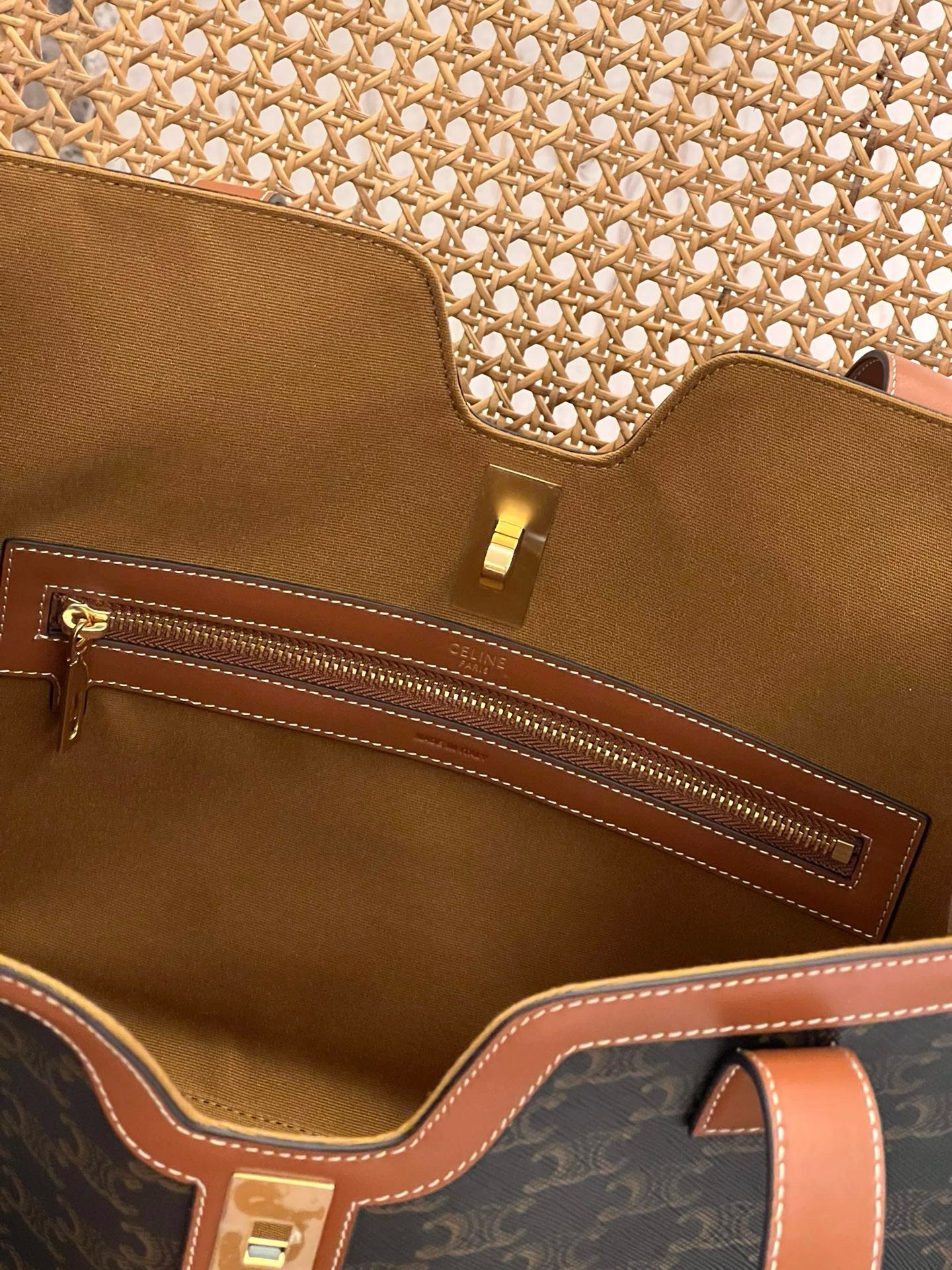 Celine Cabas Tote - Image 8