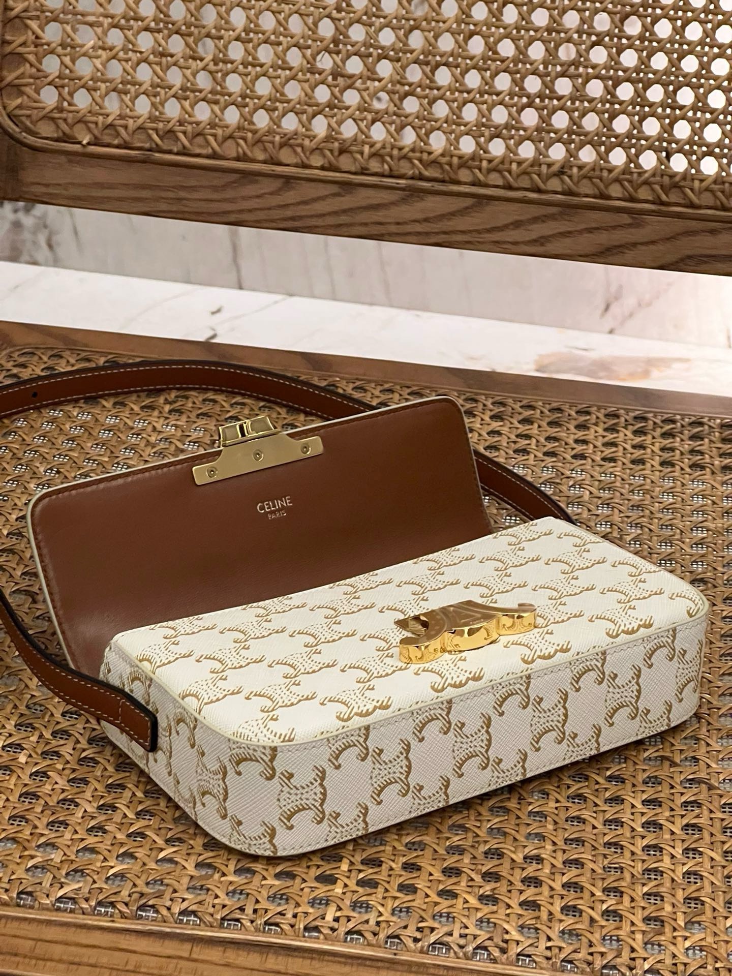 Celine Triomphe Shoulder Bag - Image 6