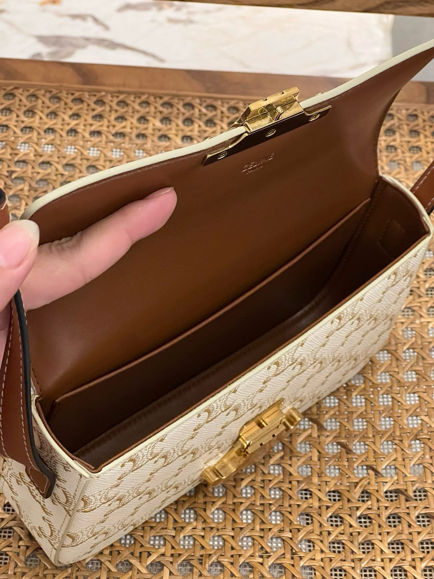 Celine Triomphe Shoulder Bag - Image 7