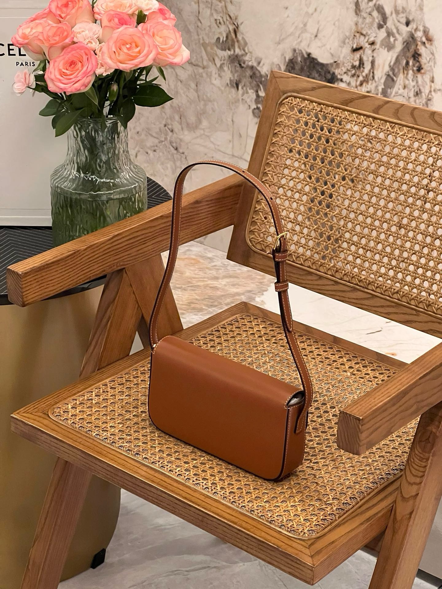 Celine Triomphe Shoulder Bag - Image 2