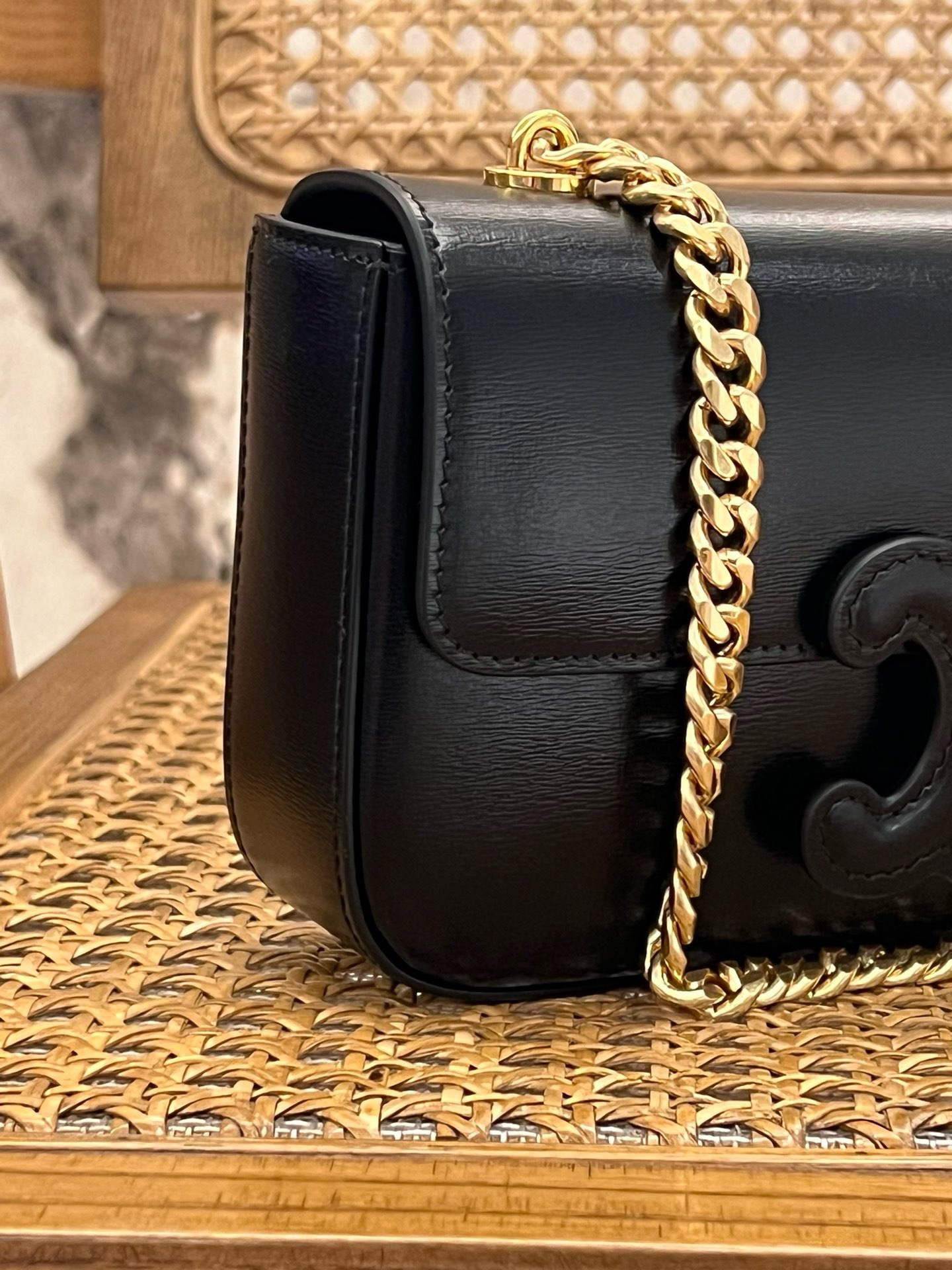 Celine Cuir Triomphe Bag - Image 6